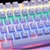 Metoo Edition Mechanical Keyboard 87 keys Blue Switch Gaming Keyboards for Tablet Desktop Russian sticker na internet