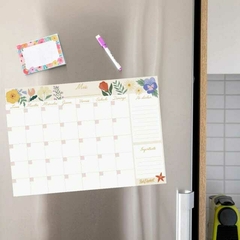 Planner mensual con hojas - tienda online