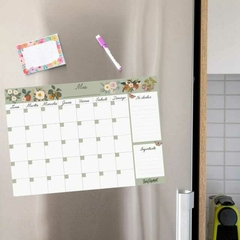 Planner mensual con hojas - comprar online