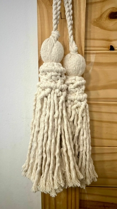 Borla de macrame