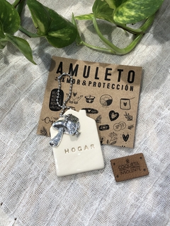 Amuleto cerámica simple - Coqueta Insolente