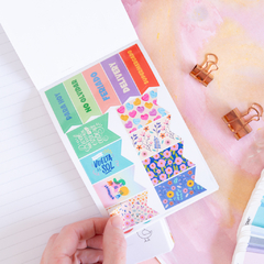 Libreta de stickers con aroma. en internet