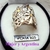 AN 516 Anillo Plata con Oro macizo ancho. Peso 8 grs - comprar online