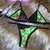 CT 052 Conjunto triangulo de seda fria con encaje - comprar online