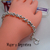 PP 072 Pulsera de Plata maciza rolo con cruces. Peso 15 grs