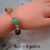 PP 071 Pulsera con esferas de Plata y piedras Jaspe - comprar online