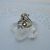 AN 161 Anillo Plata con Oro tres flores con hojas - comprar online