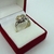 AN 481  Anillo Plata con Oro ranita - comprar online