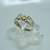 AN 540 Anillo Plata con Oro - comprar online