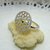 AN 131 Anillo redondo Plata con Oro macizo en internet