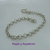 PP 050 Pulsera Rolo eslabon 5 mm. Peso 4,6 grs - Mujer y Argentina