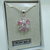 S 066 Dije de Plata flor cubic con cadena - comprar online