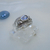 AN 218 Anillo macizo de Plata con piedra central cubic - comprar online