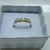 AN 010 Anillo Plata con Oro con cubics - comprar online