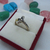 AN 134 Anillo Plata con Oro cristo - comprar online