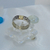 AN 597 Anillo Plata con Oro con guarda - comprar online