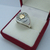 AN 513 Anillo Plata con Oro con guarda - comprar online