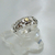 AN 145 Anillo Plata con Oro con flores. - comprar online