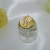 AN 189 Anillo Plata con Oro San Benito