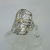 AN 469 Anillo Plata con Oro grande macizo - comprar online