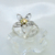 AN 176 Anillo Plata con Oro flor - comprar online