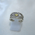 AN 434 Anillo Plata con Oro calado - comprar online