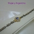 PUL 034 Pulsera Panther Plata con Oro con cubic Lila