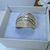 An 549 Anillo ancho de Plata - tienda online