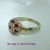 AN 525 Anillo Plata con Oro frutilla - comprar online