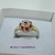 AN 525 Anillo Plata con Oro frutilla - tienda online