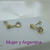 AR 056 Aros Plata con Oro doble cubic - comprar online