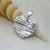 D 214 Dije corazon con cubic Plata 925 - comprar online