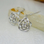 AR 276 Aros florcitas con cubic con cierra brisura - tienda online