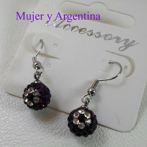 ACE 002 Aros de Acero con strass dibujos