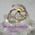 AN 088 Anillo Plata con Oro flor calada - comprar online