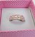 AN 111 Anillo Plata con Oro con cubics rossa/cristal - tienda online