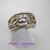 AN 149 Anillo Plata con Oro ramas y flores - comprar online