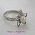 AN 124 Anillo de Plata flor con perla - tienda online