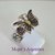 AN 168 Anillo Plata con Oro mariposa - comprar online