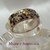 AN 016 Anillo Plata con Oro flores - comprar online