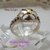 AN 295 Anillo Plata con Oro modelo rosario vasco