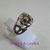 AN 172 Anillo Plata con Oro flor - comprar online