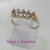 AN 211 Anillo Plata con Oro con cubics cristal y ambar - comprar online