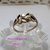 AN 331 Anillo Plata con Oro hojitas - comprar online