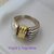 AN 184 Anillo plata con Oro macizo - comprar online