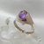 AN 139 Anillo de Plata con piedra Amatista - comprar online