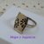 AN 354 Anillo Plata con Oro - comprar online