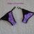 T 063 Tanga de saten violeta con puntilla - comprar online
