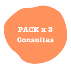 Pack x 3 sesiones - comprar online