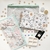 Estuche con glitter 22x25